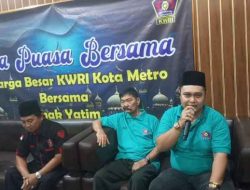 DPC KWRI Kota Metro Gelar Buka Bersama dan Santunan Anak Yatim