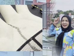 Bunda Eva Cek Langsung, Pastikan JPO Siger Millenia Kokoh dan Aman