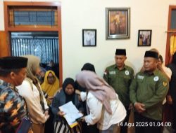 Pejuang Devisa Berpulang, Bupati Lampung Timur Sampaikan Belasungkawa di Rumah Duka Mundakir