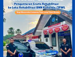 BNNK Lampung Timur Permudah Akses Rehabilitasi dengan Layanan Antar Gratis