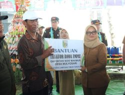 Lampung Timur Target Jadi Lumbung Pangan, Kejari dan Pemkab Gelar Panen Raya