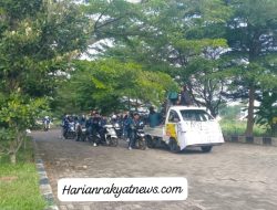 Depan DPRD Lampung Masih Kondusif, Polisi Siagakan Barakuda dan Ambulans