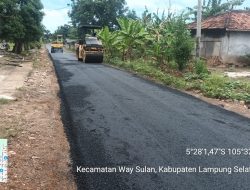 Warga Senang Jalan Karang Pucung Lampung Selatan Kembali Mulus